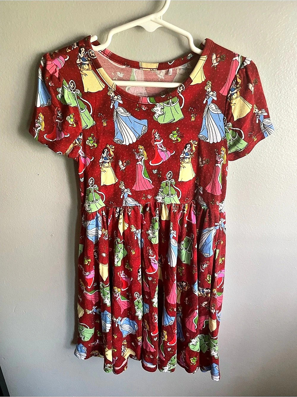 4T Little Snuggles Disney Princess Christmas Dress